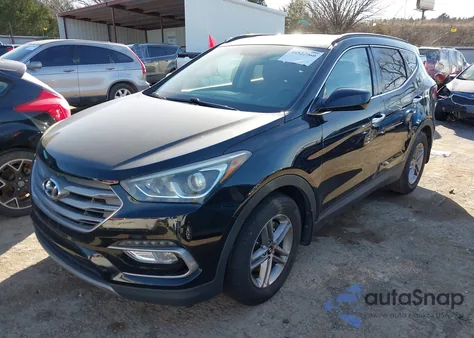 2017 Hyundai Santa Fe Sport 2.4L from USA, damaged, VIN 5NMZU3LB4HH018104